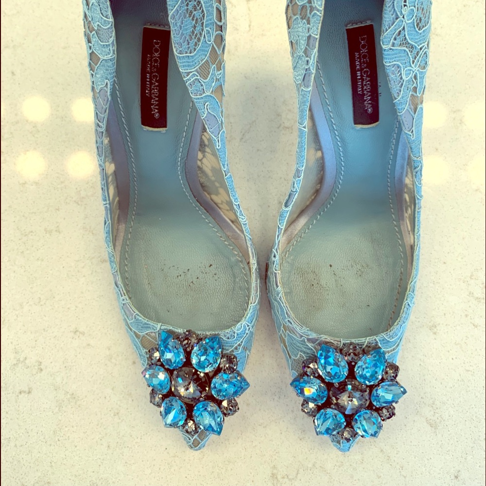 Dolce & Gabbana lace pumps